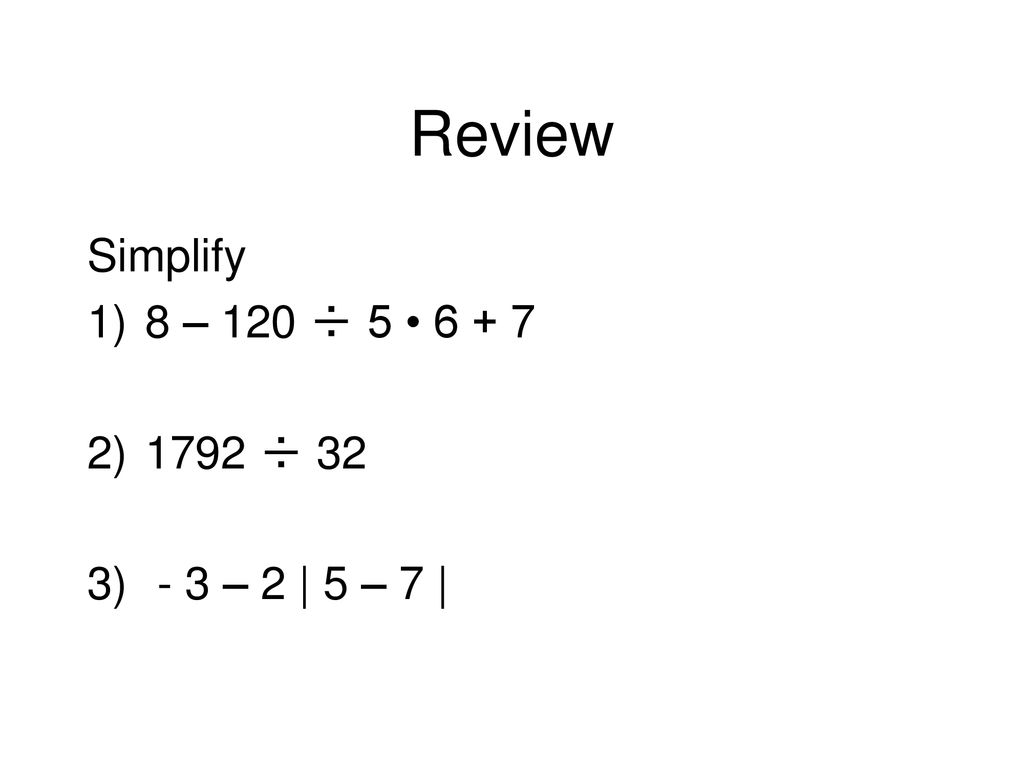 Review Simplify 8 120 5 2 5 7 Ppt Download review-simplify-8-120-5-2-5-7-ppt-download